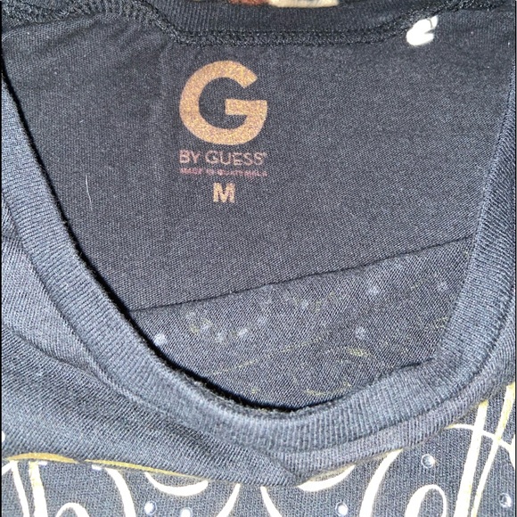 Guess Black and Gold Tshirt - Picture 7 of 8